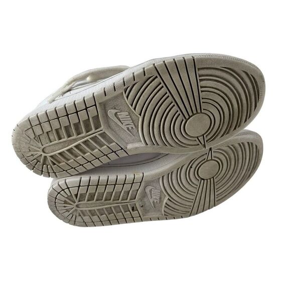 Nike Air Jordan 1 Low Triple White Sneakers Women Size 9 Lace Up Trainer Classic - Picture 9 of 15